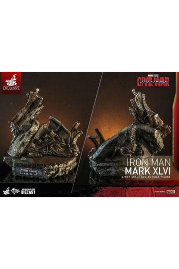 Iron Man Movie Masterpiece Diecast Action Figure 1/6 Iron Man Mark XLVI 32 cm