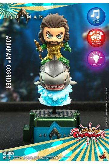 Aquaman CosRider Mini Figure with Sound & Light Up Aquaman 13 cm
