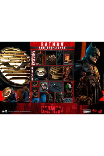 The Batman Movie Masterpiece Action Figure 1/6 Batman with Bat-Signal 31 cm