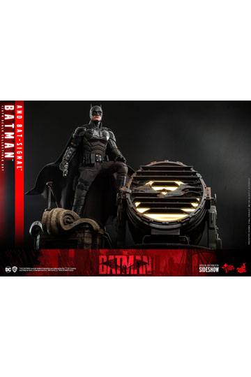 The Batman Movie Masterpiece Action Figure 1/6 Batman with Bat-Signal 31 cm