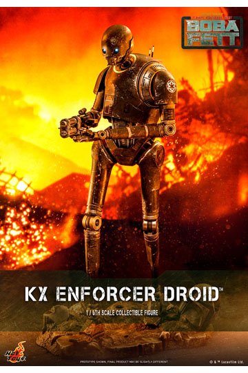 Star Wars: The Book of Boba Fett Action Figure 1/6 KX Enforcer Droid 36 cm