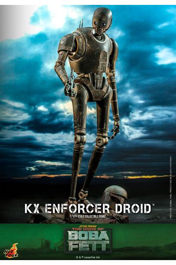 Star Wars: The Book of Boba Fett Action Figure 1/6 KX Enforcer Droid 36 cm