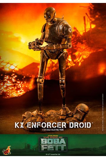 Star Wars: The Book of Boba Fett Action Figure 1/6 KX Enforcer Droid 36 cm