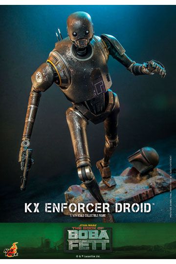 Star Wars: The Book of Boba Fett Action Figure 1/6 KX Enforcer Droid 36 cm