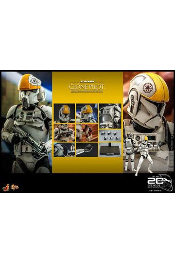 Star Wars: Episode II Action Figure 1/6 Clone Pilot 30 cm