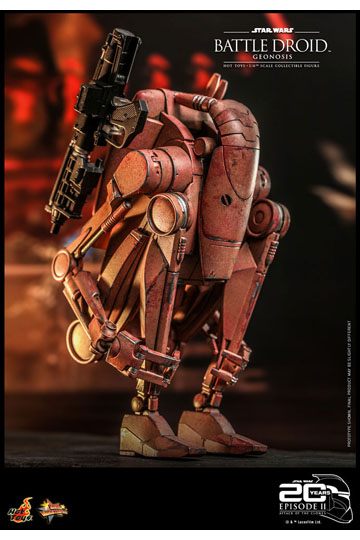 Star Wars: Episode II Action Figure 1/6 Battle Droid (Geonosis) 31 cm