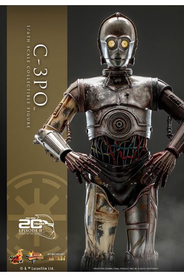Star Wars: Episode II Action Figure 1/6 C-3PO 29 cm
