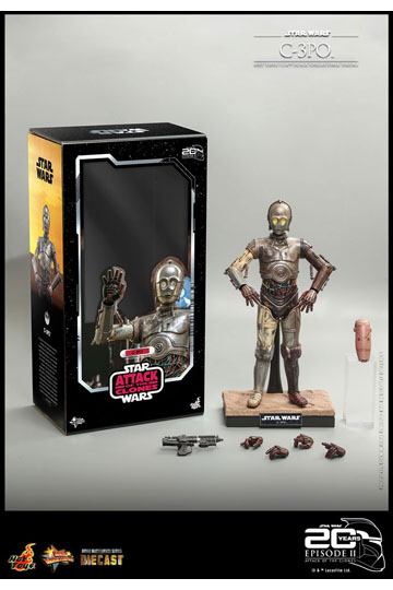 Star Wars: Episode II Action Figure 1/6 C-3PO 29 cm