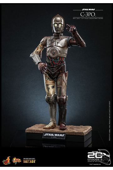 Star Wars: Episode II Action Figure 1/6 C-3PO 29 cm