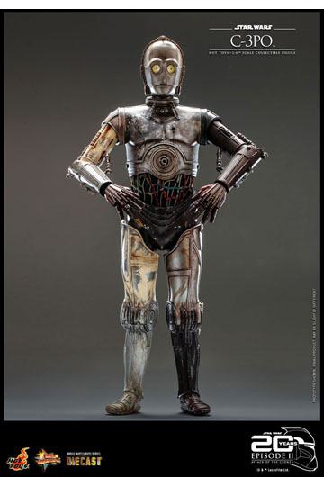 Star Wars: Episode II Action Figure 1/6 C-3PO 29 cm