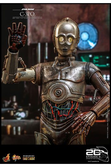 Star Wars: Episode II Action Figure 1/6 C-3PO 29 cm
