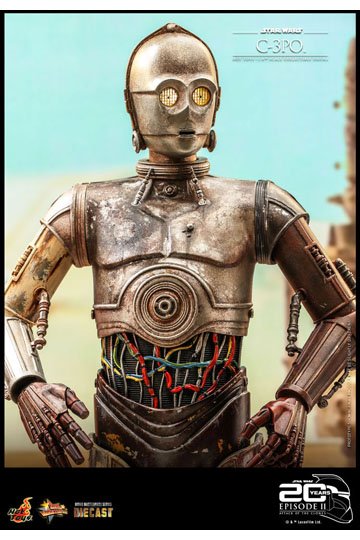 Star Wars: Episode II Action Figure 1/6 C-3PO 29 cm