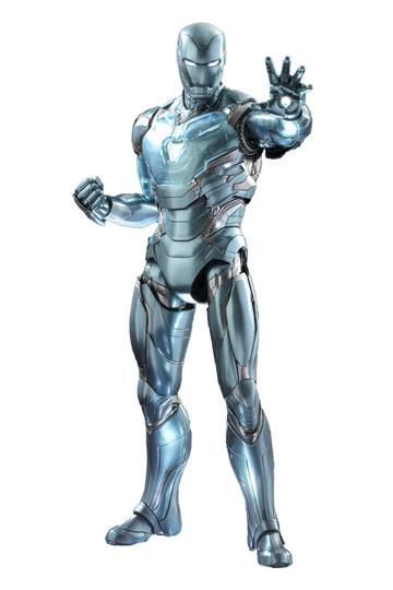 Avengers: Endgame Diecast Action Figure 1/6 Iron Man Mark LXXXV (Holographic Version) 2022 Toy Fair Exclusive 33 cm
