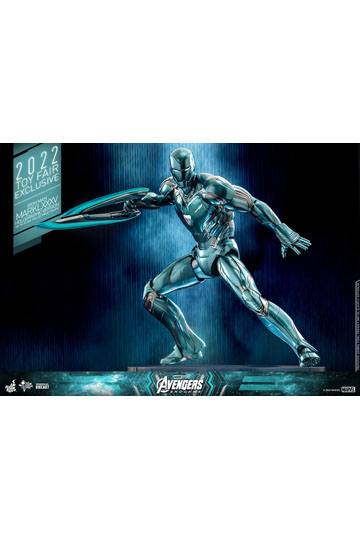 Avengers: Endgame Diecast Action Figure 1/6 Iron Man Mark LXXXV (Holographic Version) 2022 Toy Fair Exclusive 33 cm