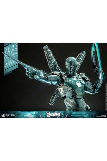 Avengers: Endgame Diecast Action Figure 1/6 Iron Man Mark LXXXV (Holographic Version) 2022 Toy Fair Exclusive 33 cm