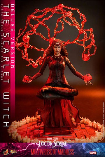 Doctor Strange in the Multiverse of Madness Movie Masterpiece Action Figure 1/6 The Scarlet Witch (Deluxe Version) 28 cm