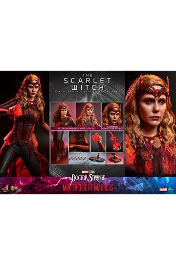 Doctor Strange in the Multiverse of Madness Movie Masterpiece Action Figure 1/6 The Scarlet Witch 28 cm