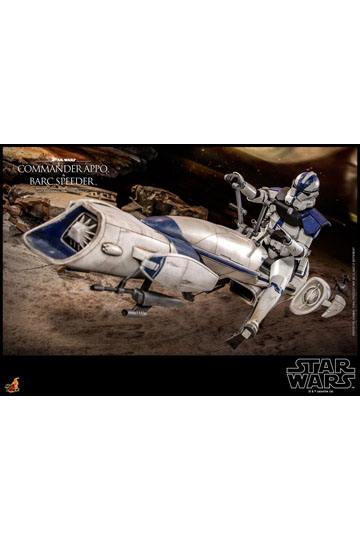 Star Wars The Clone Wars Action Figure 1/6 Commander Appo & BARC Speeder 30 cm