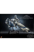 Star Wars The Clone Wars Action Figure 1/6 Heavy Weapons Clone Trooper & BARC Speeder with Sidecar 30 cm
