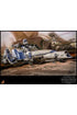 Star Wars The Clone Wars Action Figure 1/6 Heavy Weapons Clone Trooper & BARC Speeder with Sidecar 30 cm