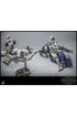 Star Wars The Clone Wars Action Figure 1/6 Heavy Weapons Clone Trooper & BARC Speeder with Sidecar 30 cm