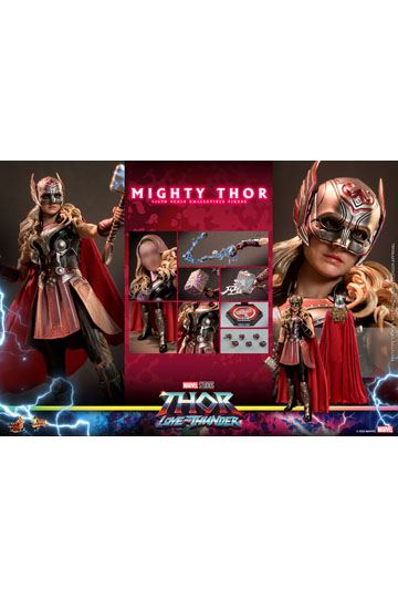 Thor: Love and Thunder Masterpiece Action Figure 1/6 Mighty Thor 29 cm