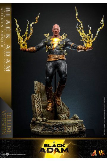 Black Adam DX Action Figure 1/6 Black Adam (Golden Armor) Deluxe Version 33 cm
