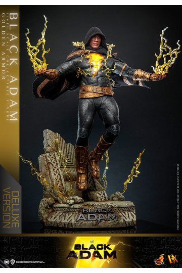 Black Adam DX Action Figure 1/6 Black Adam (Golden Armor) Deluxe Version 33 cm