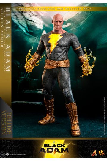 Black Adam DX Action Figure 1/6 Black Adam (Golden Armor) Deluxe Version 33 cm