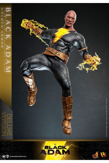 Black Adam DX Action Figure 1/6 Black Adam (Golden Armor) Deluxe Version 33 cm