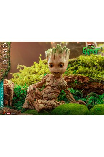 I Am Groot Action Figure Groot Deluxe Version 26 cm