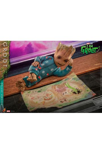 I Am Groot Action Figure Groot Deluxe Version 26 cm