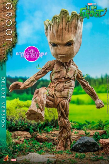 I Am Groot Action Figure Groot Deluxe Version 26 cm
