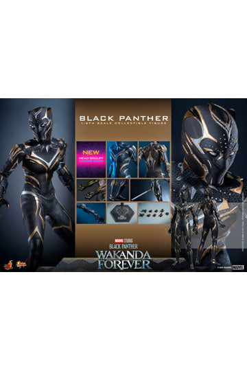 Black Panther: Wakanda Forever Movie Masterpiece Action Figure 1/6 Black Panther 28 cm