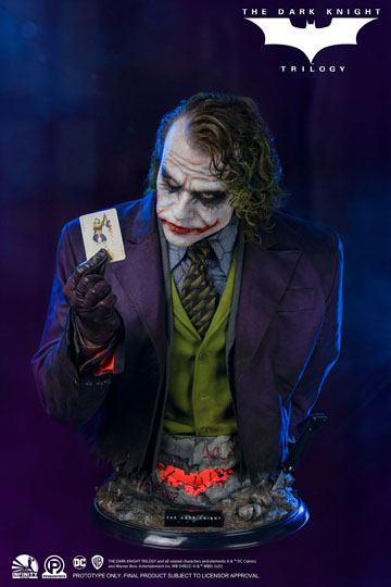 The Dark Knight Life-Size Bust Joker 82 cm