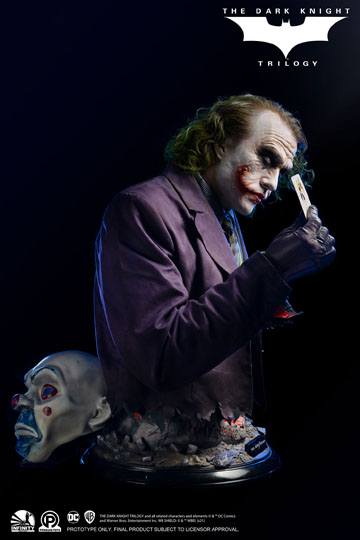The Dark Knight Life-Size Bust Joker 82 cm