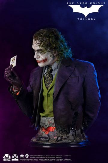 The Dark Knight Life-Size Bust Joker 82 cm