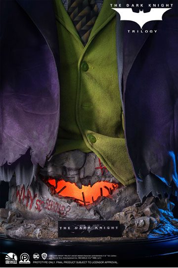 The Dark Knight Life-Size Bust Joker 82 cm