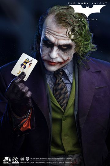 The Dark Knight Life-Size Bust Joker 82 cm