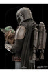 Star Wars The Mandalorian Art Scale Statue 1/10 Mandalorian & Grogu 22 cm