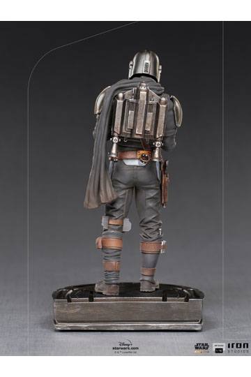Star Wars The Mandalorian Art Scale Statue 1/10 Mandalorian & Grogu 22 cm