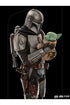 Star Wars The Mandalorian Art Scale Statue 1/10 Mandalorian & Grogu 22 cm