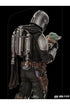 Star Wars The Mandalorian Art Scale Statue 1/10 Mandalorian & Grogu 22 cm