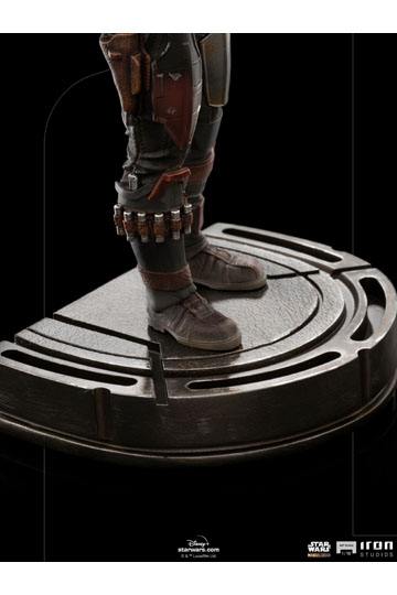 Star Wars The Mandalorian Art Scale Statue 1/10 Mandalorian & Grogu 22 cm