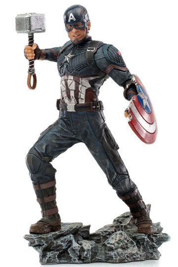 The Infinity Saga BDS Art Scale Statue 1/10 Captain America Ultimate 21 cm