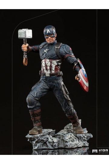 The Infinity Saga BDS Art Scale Statue 1/10 Captain America Ultimate 21 cm