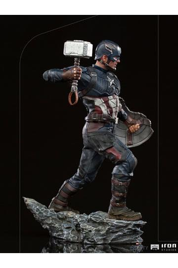 The Infinity Saga BDS Art Scale Statue 1/10 Captain America Ultimate 21 cm
