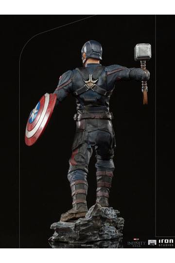 The Infinity Saga BDS Art Scale Statue 1/10 Captain America Ultimate 21 cm