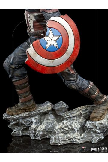 The Infinity Saga BDS Art Scale Statue 1/10 Captain America Ultimate 21 cm
