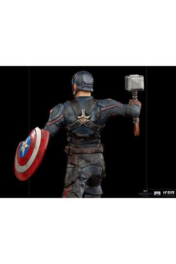 The Infinity Saga BDS Art Scale Statue 1/10 Captain America Ultimate 21 cm